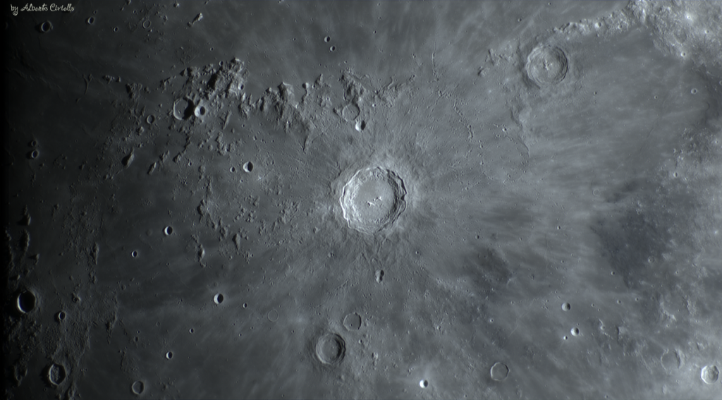 Cratere Copernico sulla Luna