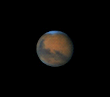 Marte fotografato dal socio Alberto Civiello
