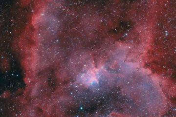 nebulosa Cuore fotografata dal nostro socio Michele Bernardo