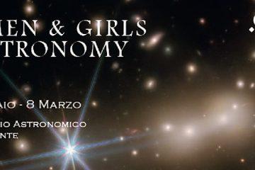 Locandina Women & Girls in Astronomy, slider