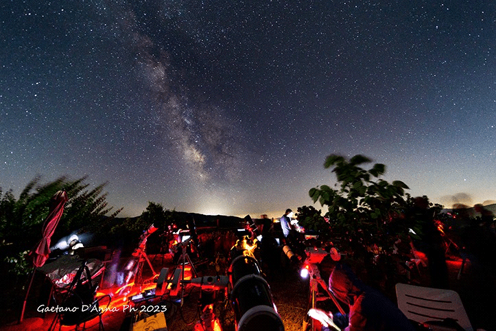 Via Lattea, foto di Gaetano D'Anna