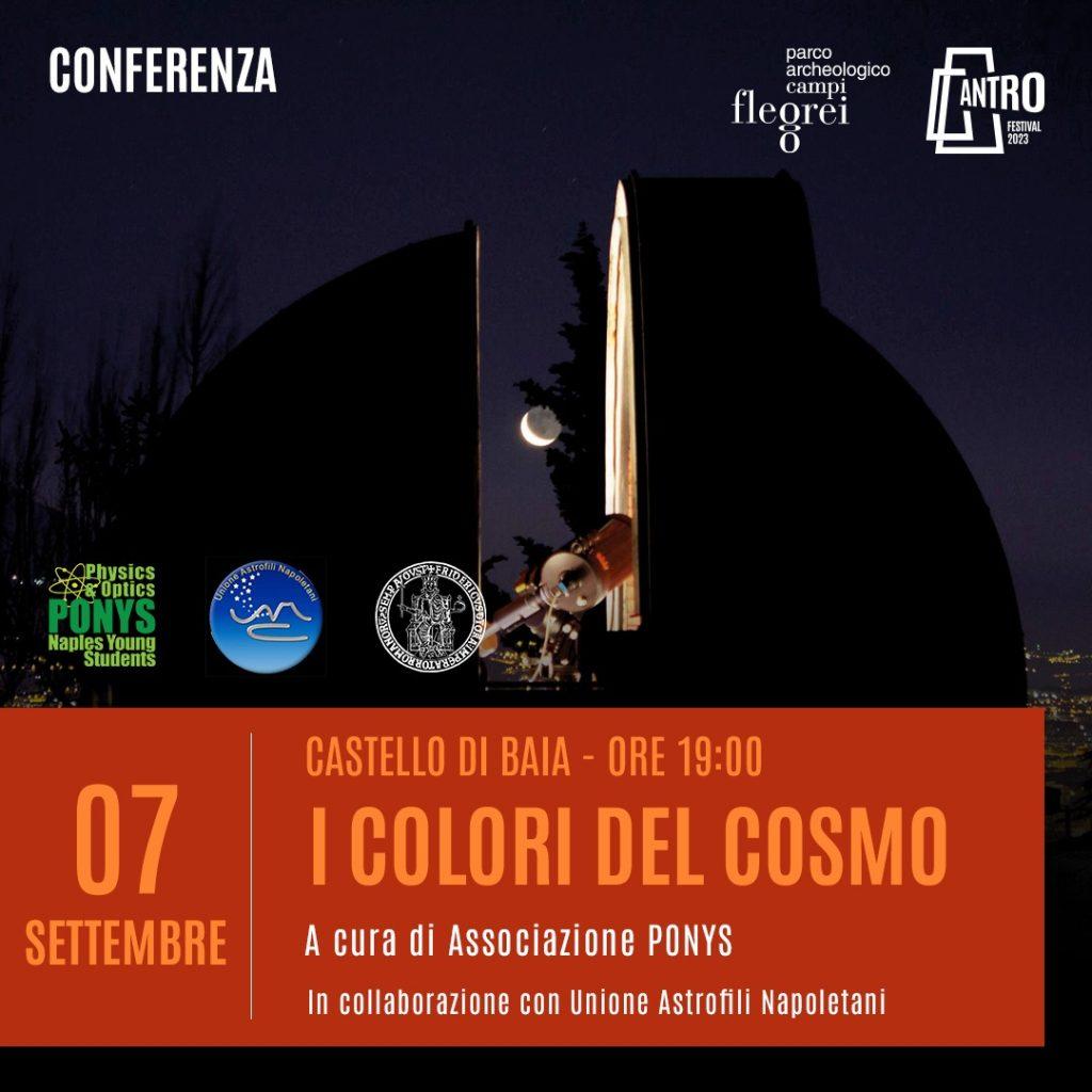 I colori del Cosmo, 7 settembre a Bacoli, locandina