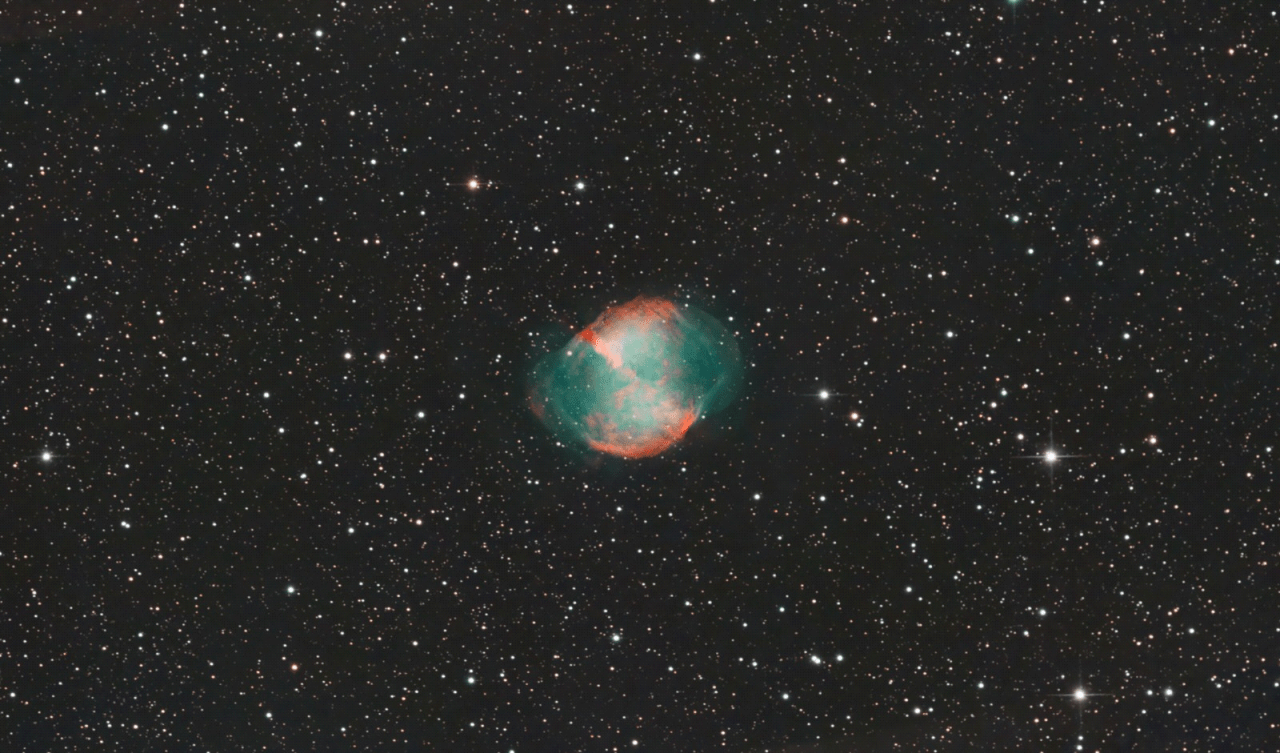 nebulosa Manubrio M27 foto di Alberto Civiello