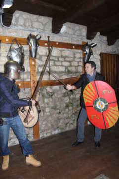 Gli sfidanti in duello