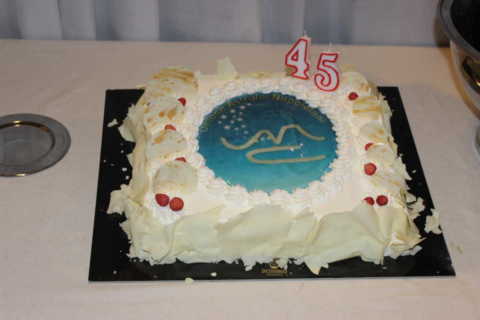 Torta per i 45 anni dell'UAN