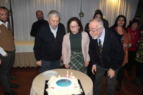 Franco Ruggieri, Elvira Covino e Edgardo Filippone 