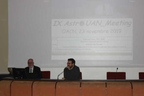 Saluti del Presidente e presentazione dell'AstroUAN_Meeting