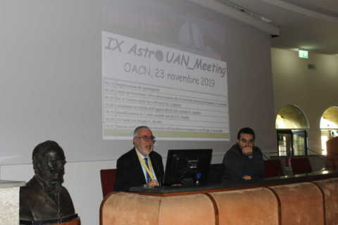 Saluti del Presidente e presentazione dell'AstroUAN_Meeting