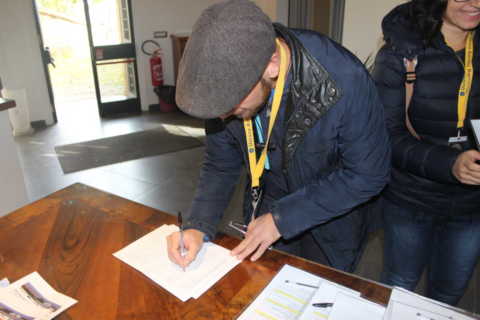 Registrazione dei partecipanti