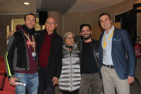 David D'Ambrosio, Ottaviano Fera, Carmen Zincone, Paolo Palma e Armando Lencioni