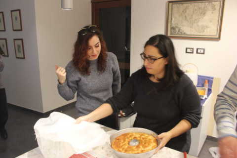 Preparazione pranzo- Daniela e Valeria