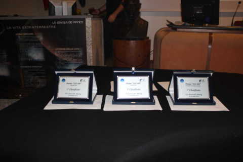 Premio ISO400 - targhe per i vincitori delle categorie