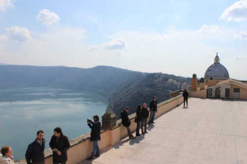 Panorama dal terrazzo della Specola