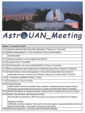 Programma del meeting