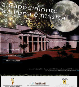 Capodimonte tra Luna e Musica