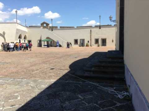 Posizionamento dei picchetti