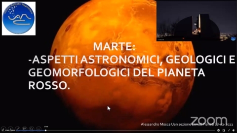 Relazione su Marte: aspetti astronomici, geologici e geomorfologici del pianeta Marte - Civita, Minichino, Mosca, Tomacelli