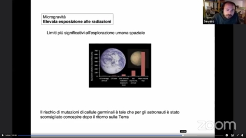 I problemi di salute degli astronauti - medicina spaziale