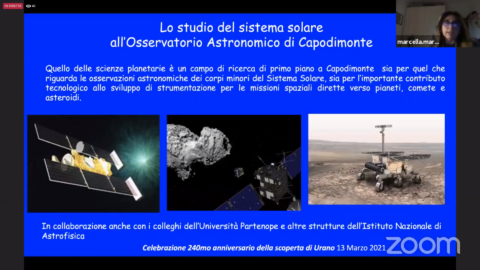 Relazione: L'attività di esplorazione del Sistema Solare all'OAC- Dott.ssa Marconi