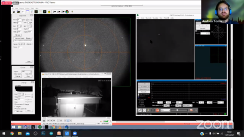 Osservazione al telescopio Colacevich