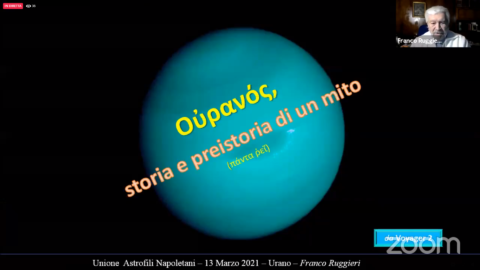 Relazione: Ouranòs, storia e preistoria di un mito - Franco Ruggieri