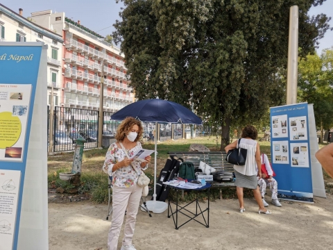 Villa Comunale di Napoli: postazione UAN