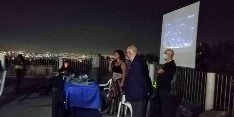 Edgardo Filippone, Gino Civita e Giuseppina Iorio, Assessora con delega alla pubblica istruzione e spettacolo del Comune di Massa di Somma,