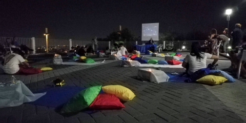 Pubblico al Parco Urbano Meravilla