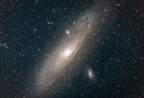 M31 - Galassia di Andromeda, foto di Claudio Di Gennaro