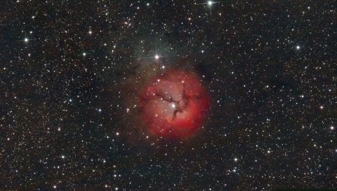 Nebulosa Trifida, foto di Alberto Civiello