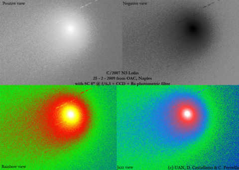 2009, cometa Lulin