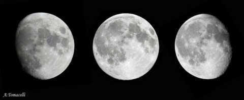Fasi Lunari: 11°, 14°, 18° giorno