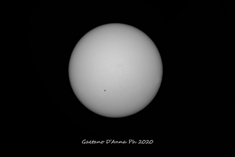 Macchie solari 2786-2790 del 5-12-2020 alle ore 12.18
