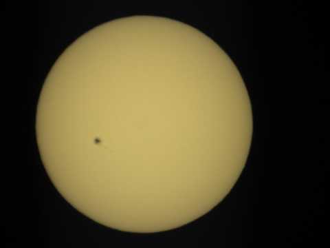 ER_150416_Sole in Halfa da Tenerife con Telescopio TADs