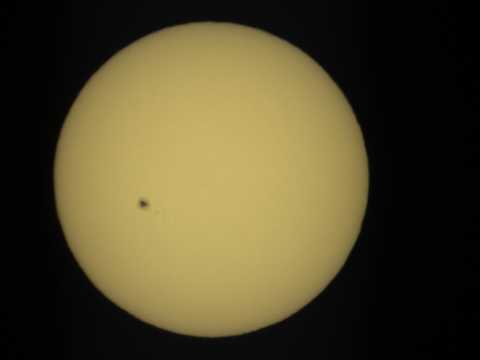 ER_150416_Sole in Halfa da Tenerife con Telescopio TADs