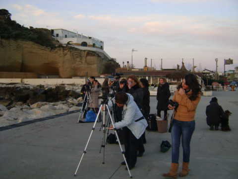 Osservazione cometa PANStarrs + Raggio Verde!